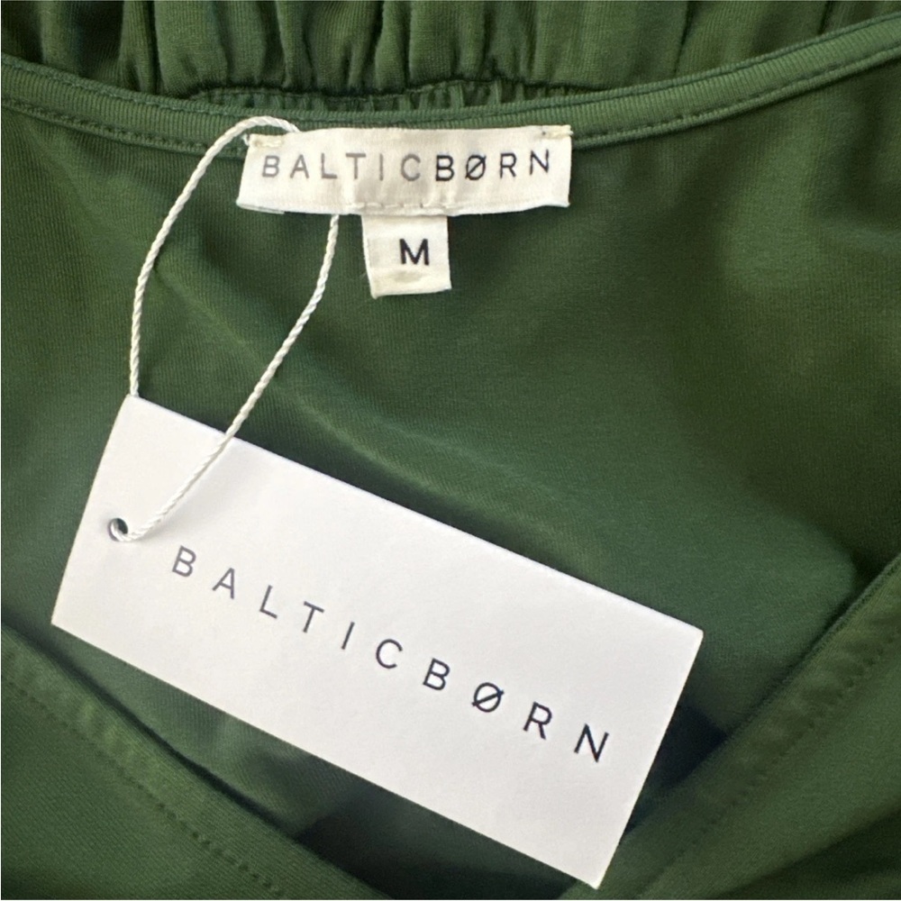 Baltic Born Ariana Medium Maxi Dress Forest Hunter Green Formal Wedding Guest - Picture 11 of 14